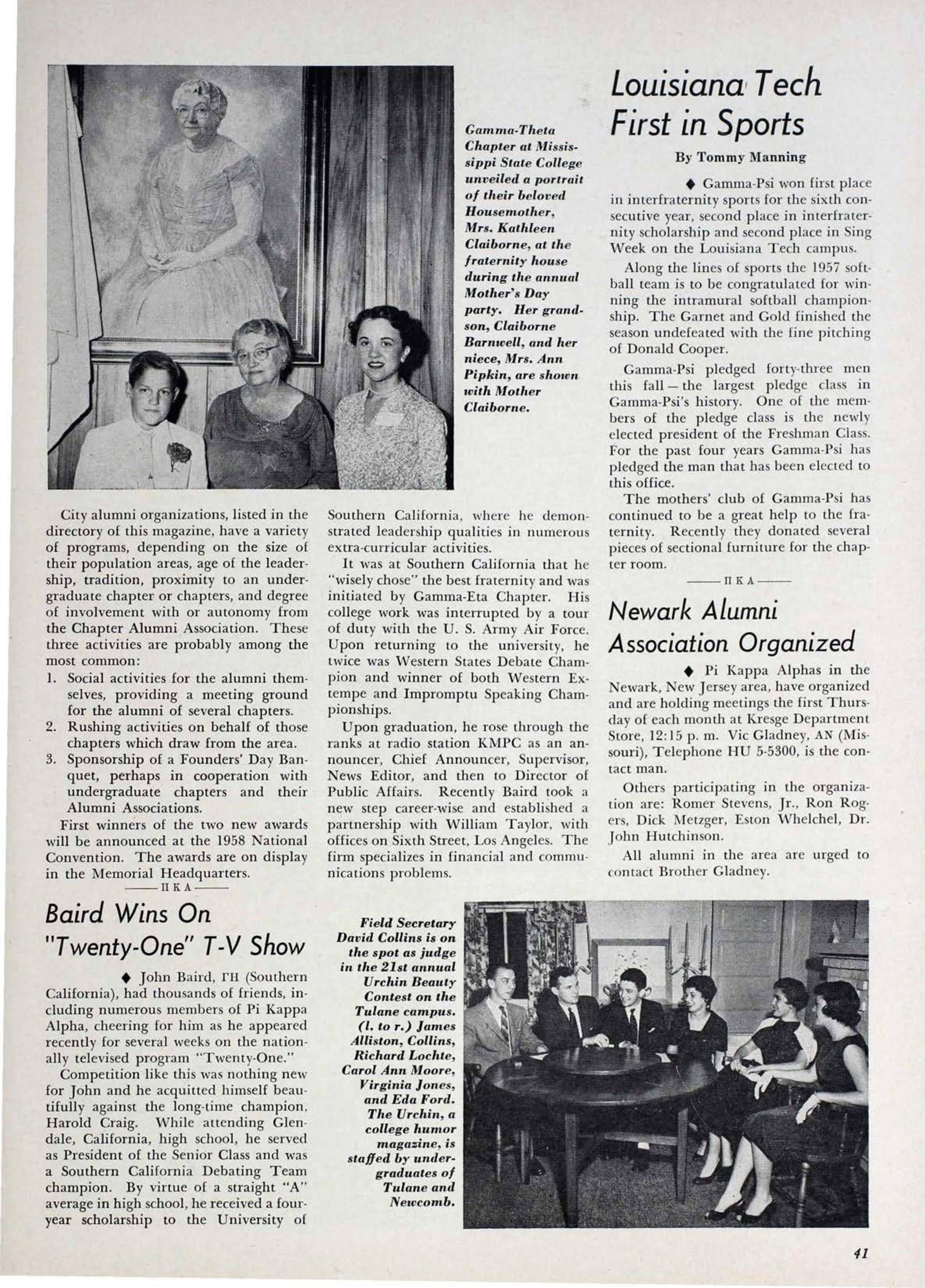 Newark Alumni Association Organized